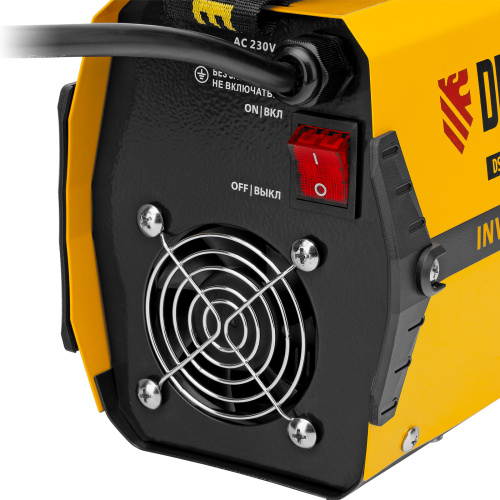 Аппарат инверторный дуговой сварки DS-230 Compact, 230 А, ПВ 70%, диаметр электрода 1.6-5 мм Denzel по ценам производителя в Уфе с доставкой по всей России