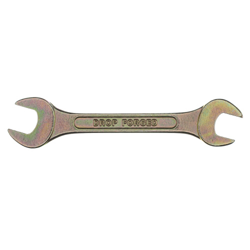 Ключ рожковый, 12 х 13 мм, желтый цинк Сибртех по ценам производителя в Уфе с доставкой по всей России