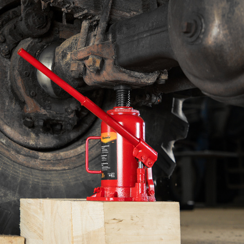 Домкрат гидравлический бутылочный, 20 т, h подъема 250-470 мм Sparta по ценам производителя в Уфе с доставкой по всей России