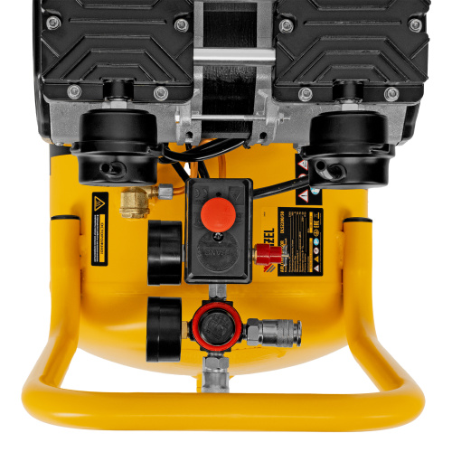 Компрессор безмасляный, малошумный DLS 2200/50, 2200 Вт, 2x1100, 50 л, 380 л/мин Denzel по ценам производителя в Уфе с доставкой по всей России