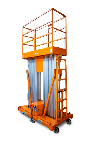 Подъемник мачтовый аккумуляторный 200 кг, 8/10 м, 24/80 В/Ач TOR GTWY8-200S DC 2-мачтовый по ценам производителя в Уфе с доставкой по всей России