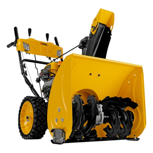 Бензиновая снегоуборочная машина SBM 610S PRO, 212 cc, электростартер, фара, обогрев Denzel по ценам производителя в Уфе с доставкой по всей России