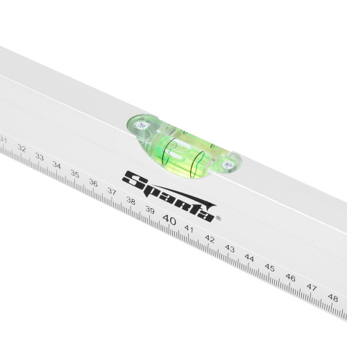 Уровень алюминиевый, 800 мм, 3 глазка, линейка Sparta по ценам производителя в Уфе с доставкой по всей России