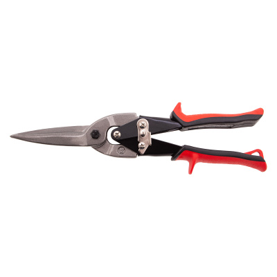 Ножницы по металлу, удлиненные, 285 мм, пряморежущие, обрезиненные рукоятки Matrix по ценам производителя в Уфе с доставкой по всей России