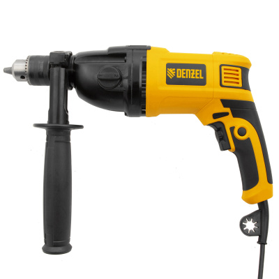 Дрель ударная ID-1050-2, 1050 Вт, 0-3000/0-1100 об/мин, 0-48000/0-17600 уд/мин, 2 скорости Denzel по ценам производителя в Уфе с доставкой по всей России