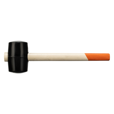 Киянка резиновая, 450 г, черная резина, деревянная рукоятка Sparta по ценам производителя в Уфе с доставкой по всей России