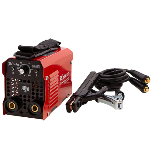 Инверторный аппарат дуговой сварки MMA-200S, 200 А, ПВ60%, диаметр электрода 1,6-5 мм MTX по ценам производителя в Уфе с доставкой по всей России