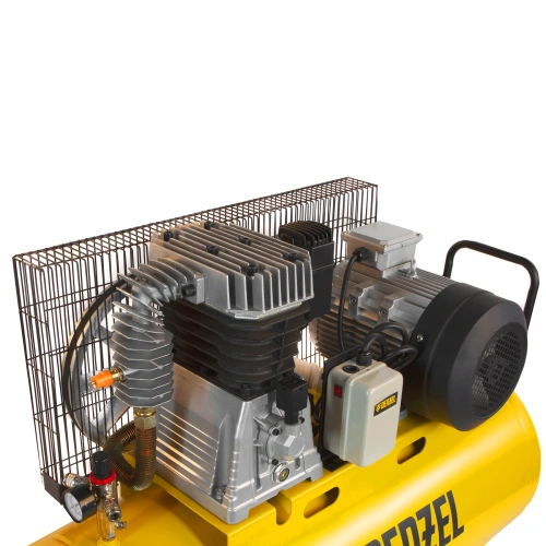 Компрессор воздушный, ременный привод BCI5500-T/270, 5.5 кВт, 270 литров, 850 л/мин Denzel по ценам производителя в Уфе с доставкой по всей России