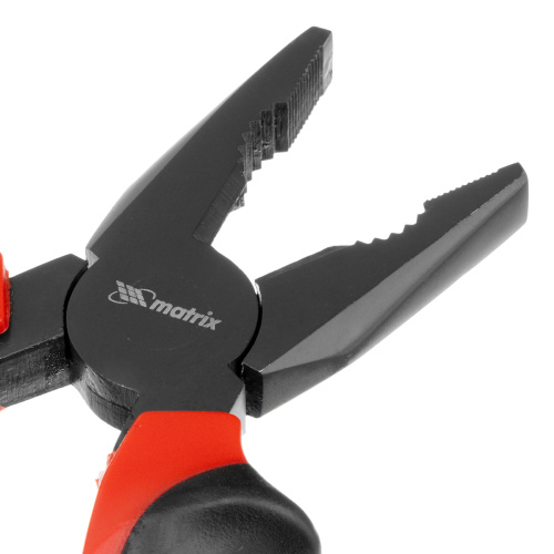 Плоскогубцы комбинированные Black Nickel, 160 мм, двухкомпонентные рукоятки Matrix по ценам производителя в Уфе с доставкой по всей России