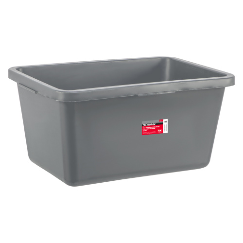 Таз прямоугольный строительный усиленный, 45 л Matrix по ценам производителя в Уфе с доставкой по всей России