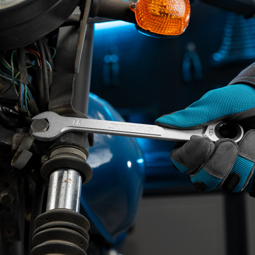 Ключ комбинированный трещоточный, 16 мм, количество зубьев 100 Gross по ценам производителя в Уфе с доставкой по всей России