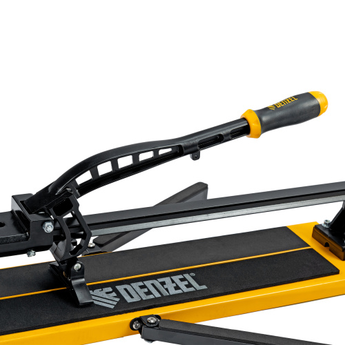 Плиткорез рельсовый 600х16мм, каретка на подш., стальная станина, усил. рукоятка-пенал Denzel по ценам производителя в Уфе с доставкой по всей России