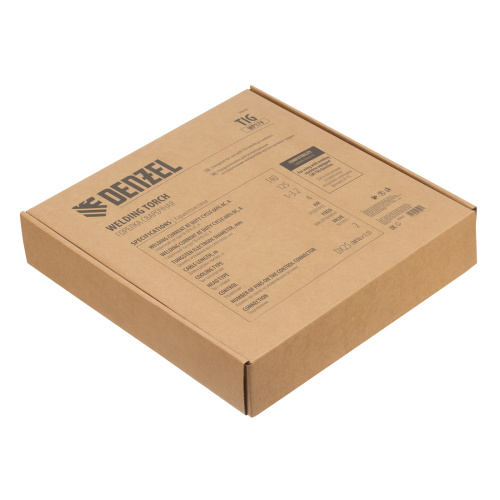 Горелка сварочная TIG WP17V, прямое подключение к баллону, 4 метра Denzel по ценам производителя в Уфе с доставкой по всей России