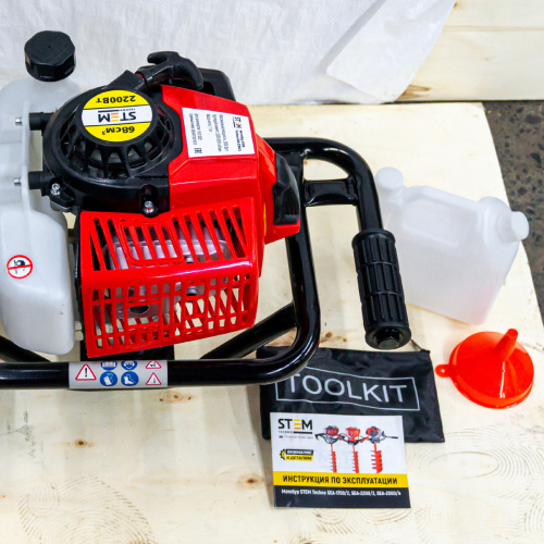 Мотобур STEM Techno SEA-2200-2 (бензиновый, 2,2 (3) кВт (л.с)) по ценам производителя в Уфе с доставкой по всей России