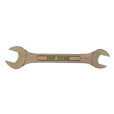 Ключ рожковый, 14 х 17 мм, желтый цинк Сибртех по ценам производителя в Уфе с доставкой по всей России