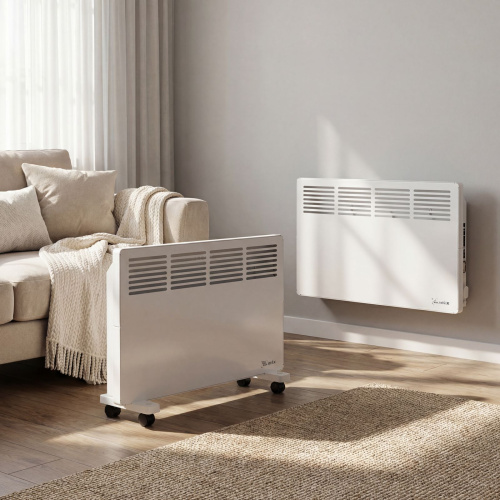 Конвектор электрический КМ-1500.2, 230 В, 1500 Вт, X-образный нагреватель, колеса, термостат MTX по ценам производителя в Уфе с доставкой по всей России