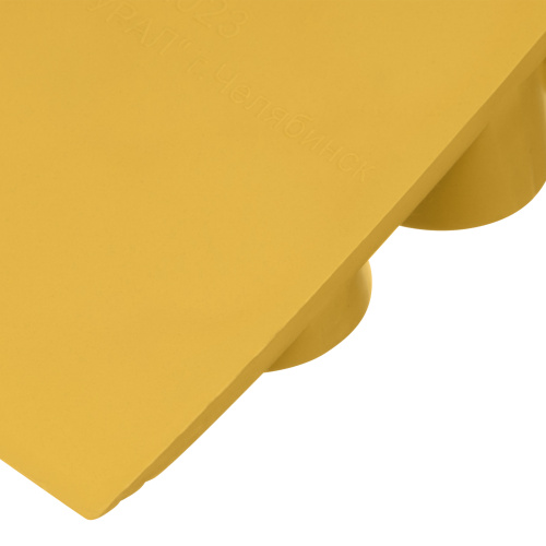 Упор противооткатный для грузового транспорта, ЖЕЛТЫЙ, 35 т, 473х200х205 мм Stels по ценам производителя в Уфе с доставкой по всей России