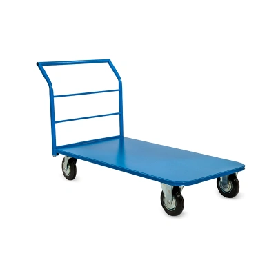 Тележка платформенная TOR ТП-4 (750х1400) г/п 435 кг (160 мм) по ценам производителя в Уфе с доставкой по всей России