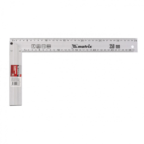 Угольник, 350 мм, алюминиевый, литой Matrix по ценам производителя в Уфе с доставкой по всей России