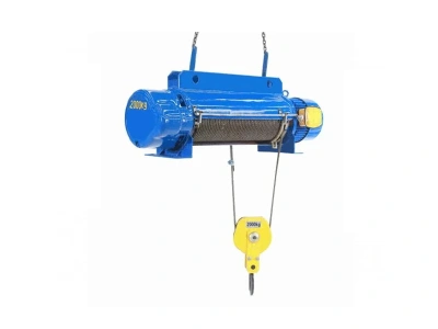 Таль стационарная на лапах  2т 12м 380В электрическая канатная TOR CD PRO по ценам производителя в Уфе с доставкой по всей России