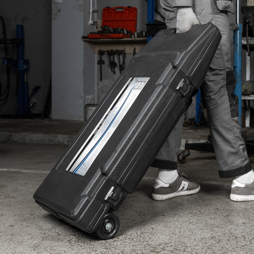 Растяжка гидравлическая, 10 т, набор из 17 предметов, 7 сменных насадок, в пластиковом кейсе на колесах Stels по ценам производителя в Уфе с доставкой по всей России