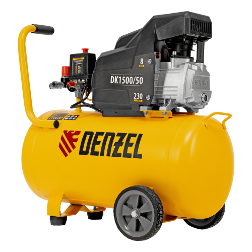 Компрессор воздушный DK1500/50, Х-PRO 1.5 кВт, 230 л/мин, 50 л Denzel по ценам производителя в Уфе с доставкой по всей России