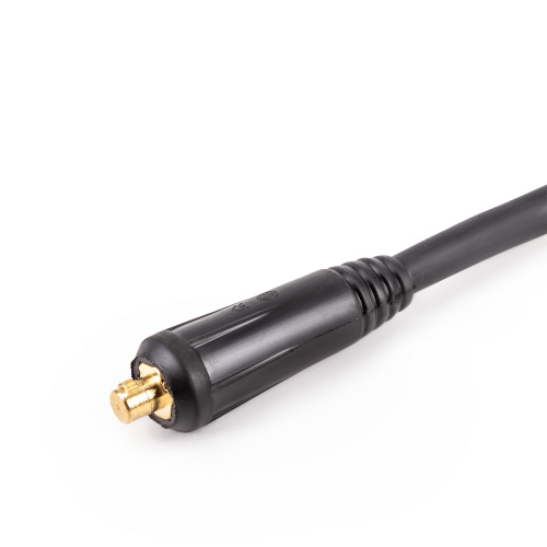 Кабель сварочный_ЭД 300А_Вилка 10-25, сеч. 20 мм2, 3 м по ценам производителя в Уфе с доставкой по всей России