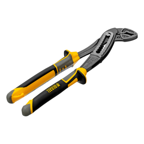 Клещи переставные, трехкомпонентные рукоятки 240 мм Denzel по ценам производителя в Уфе с доставкой по всей России