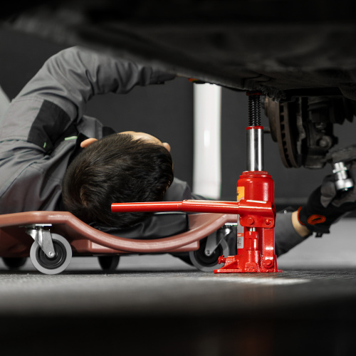 Домкрат гидравлический бутылочный 5 т, h подъема 180-340 мм Sparta Compact по ценам производителя в Уфе с доставкой по всей России