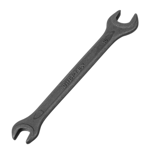 Ключ рожковый, 8 х 10 мм, CrV, фосфатированный Сибртех по ценам производителя в Уфе с доставкой по всей России