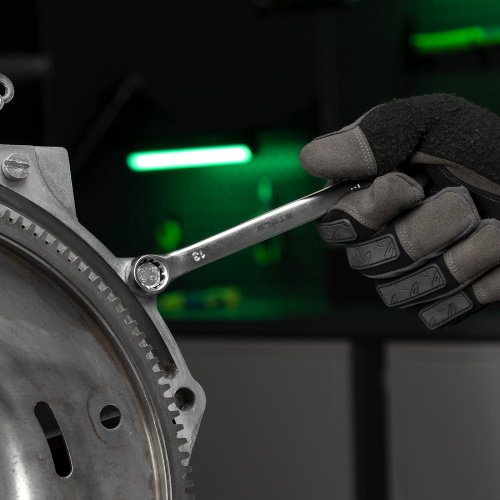 Набор ключей комбинированных 6-19 мм, 8 шт., CrV, матовый хром Stels по ценам производителя в Уфе с доставкой по всей России