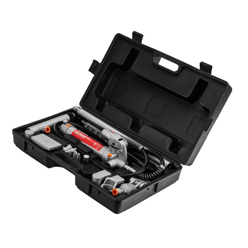 Растяжка гидравлическая, 4 т, набор из 17 предметов, 7 сменных насадок, в пластиковом кейсе Matrix по ценам производителя в Уфе с доставкой по всей России