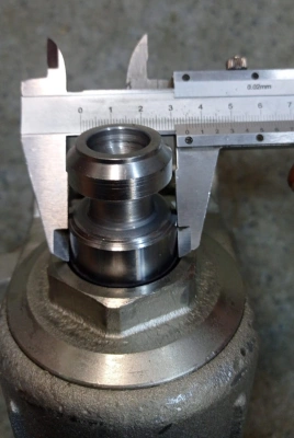 Гидроузел в сборе для тележек гидравлических RHP(BF) шток 31,5 мм (чугун) (Oil pump Assembly, B200i) по ценам производителя в Уфе с доставкой по всей России