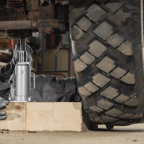 Домкрат гидравлический бутылочный, 10 т, h подъема 230-460 мм Matrix купить в Москве с доставкой по всей России | ProtosMarket.ru