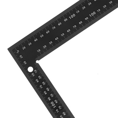 Угольник, 200 х 300 мм, алюминиевый, лазерная гравировка Denzel по ценам производителя в Уфе с доставкой по всей России