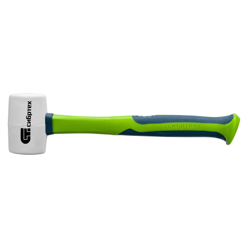 Киянка резиновая, 225 г, белая резина, фибергласовая рукоятка Сибртех по ценам производителя в Уфе с доставкой по всей России