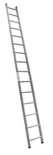 Лестница приставная алюминиевая 1*17 по ценам производителя в Уфе с доставкой по всей России