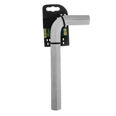 Ключ имбусовый  HEX, 24 мм, 45x, закаленный, никель Сибртех по ценам производителя в Уфе с доставкой по всей России