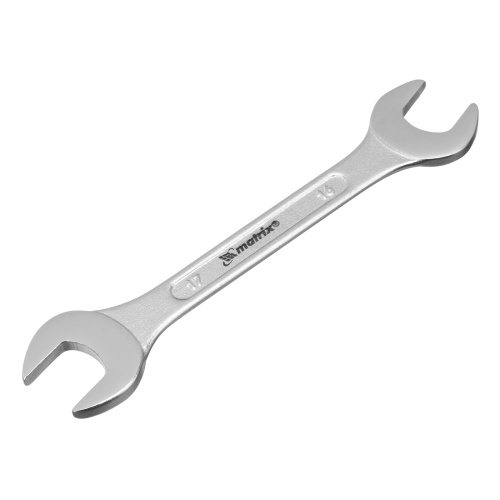 Набор ключей рожковых, 6-17 мм, 6 шт, CrV, хромированные Matrix по ценам производителя в Уфе с доставкой по всей России