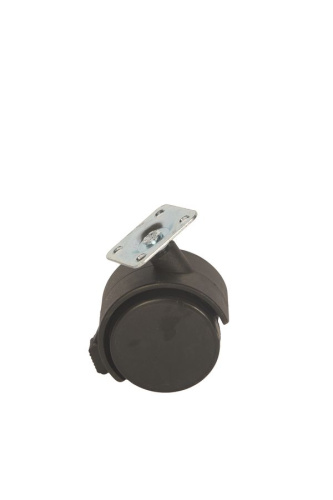 Колесо мебельное поворотное TWPB 50 50 мм с площадкой и тормозом по ценам производителя в Уфе с доставкой по всей России