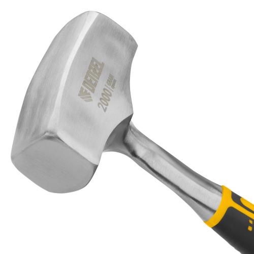 Кувалда 2 кг, цельнометаллическая, двухкомпонентная рукоятка Denzel по ценам производителя в Уфе с доставкой по всей России