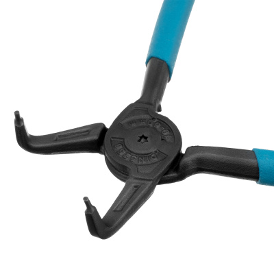 Съемник, 165 мм, для внутренних стопорных колец (19-60 мм) изогнутые губки (сжим) Gross по ценам производителя в Уфе с доставкой по всей России