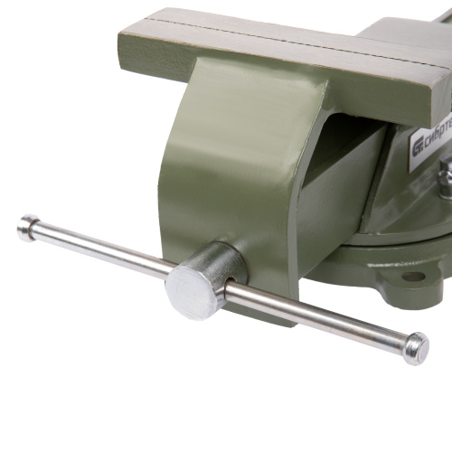 Тиски слесарные, 150 мм, стальные, поворотные Сибртех по ценам производителя в Уфе с доставкой по всей России