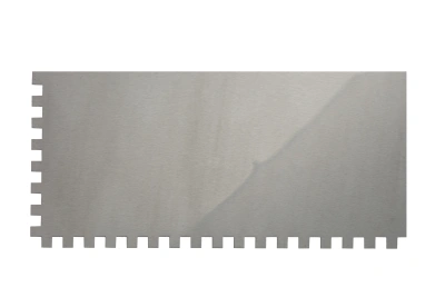 Гладилка из нержавеющей стали, 280 х 130 мм, зеркальная полировка, пластмассовая ручка, зуб 8 х 8 мм Matrix по ценам производителя в Уфе с доставкой по всей России