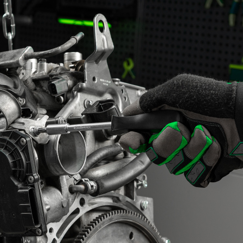 Набор инструментов, 1/2", 3/8", 1/4", пластиковый кейс 215 предм. Сибртех по ценам производителя в Уфе с доставкой по всей России