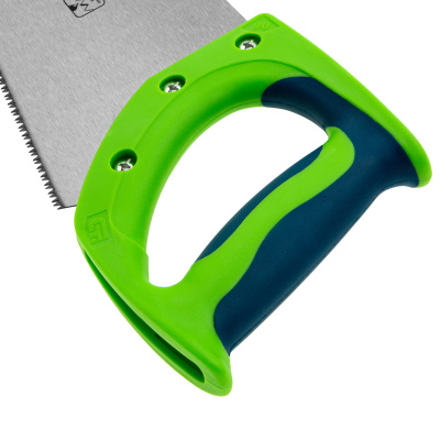 Ножовка по дереву "Зубец", 400 мм, 11 TPI, зуб 2D, каленый зуб, 2-х компонентная рукоятка Сибртех по ценам производителя в Уфе с доставкой по всей России