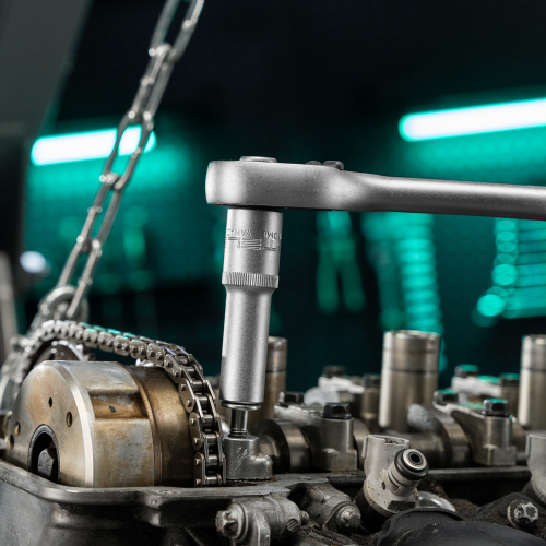 Набор инструментов, 1/2", CrV, пластиковый кейс 60 предметов Stels по ценам производителя в Уфе с доставкой по всей России