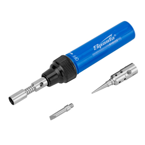 Горелка газовая, тип "Карандаш", 2 насадки для пайки, 130 мм Sparta по ценам производителя в Уфе с доставкой по всей России