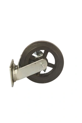 Колесо большегрузное поворотное SCdb 80 200 мм обрезиненное с тормозом (N) по ценам производителя в Уфе с доставкой по всей России