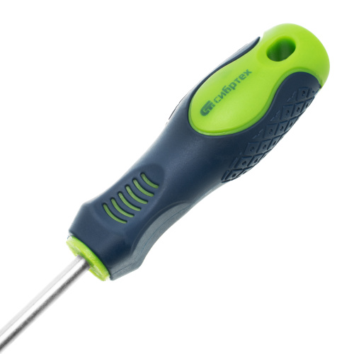 Отвертка, PZ2 х 100 мм, CrV, двухкомпонентная рукоятка Сибртех по ценам производителя в Уфе с доставкой по всей России